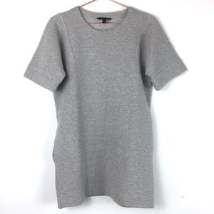 Banana Republic Gray Ribbed Tunic Sweatshirt S S/A
